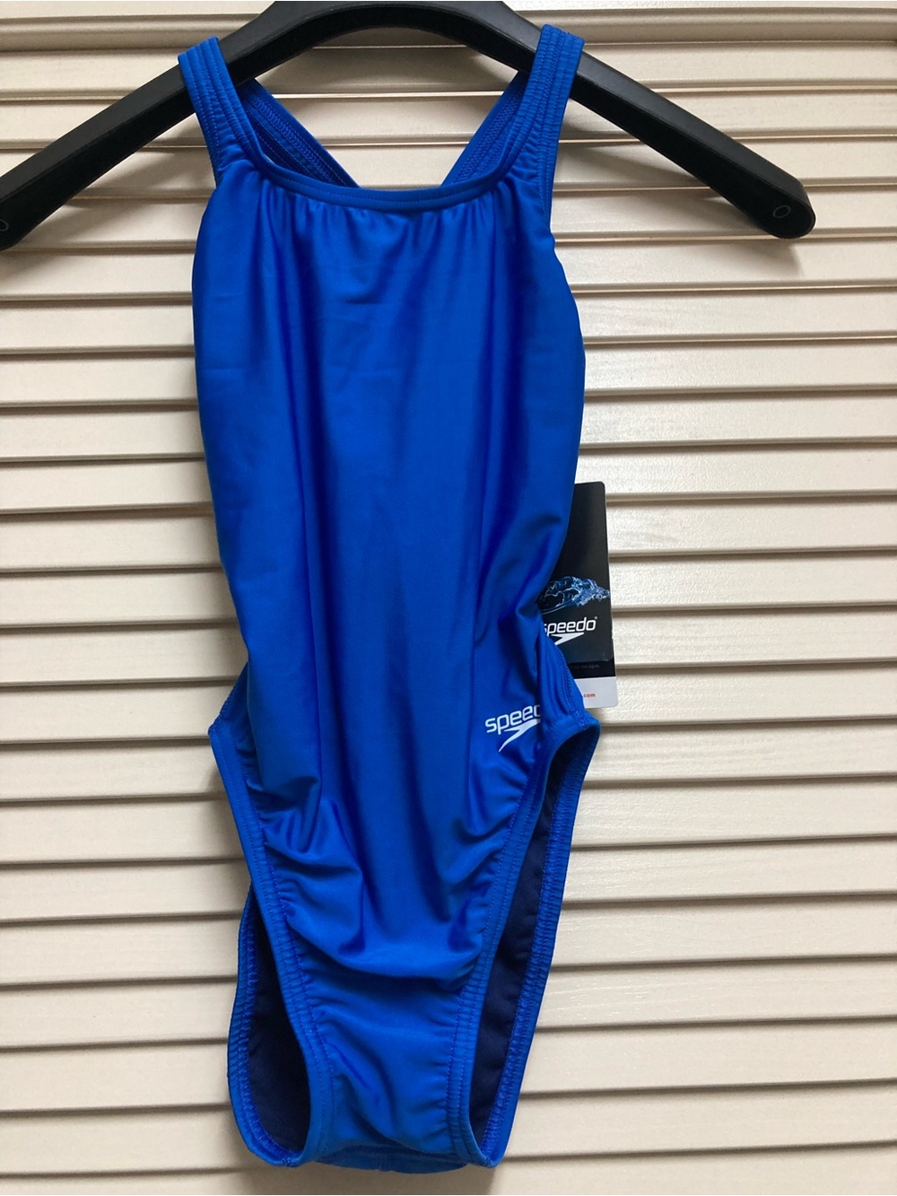 Speedo Women’s Solid Super Proback One Piece Blue Pro LT 28 (2)